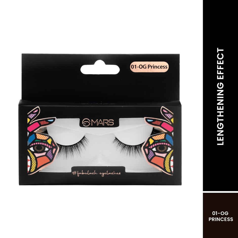 MARS Cosmetics Fabulash False Eyelashes - OG Princess 01 (Black)