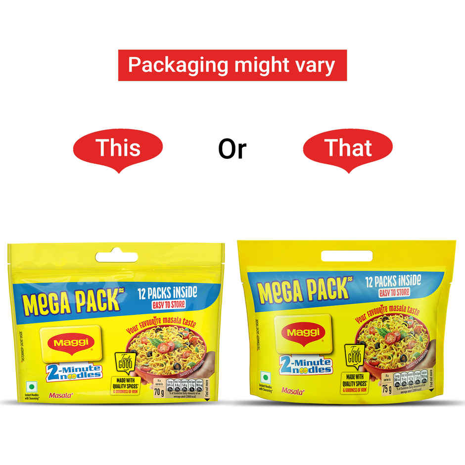 MAGGI 2-Minute Instant Noodles | Masala Noodles | Made With Quality Spices