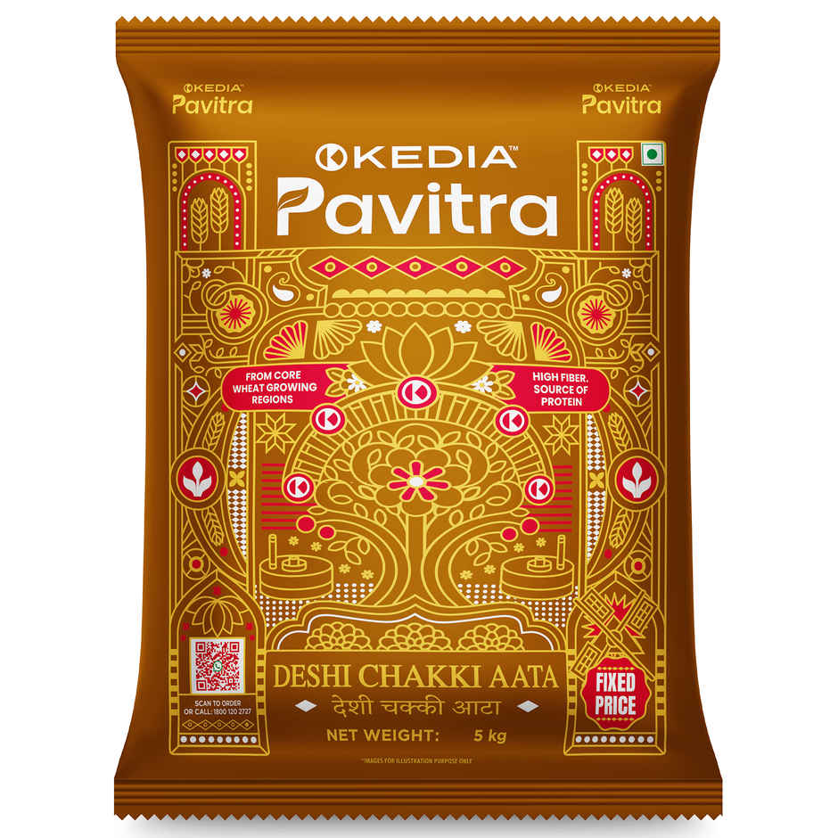 Kedia Pavitra Deshi Chakki Aata