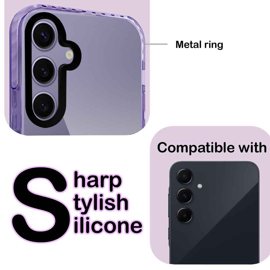 Artistque Case for Samsung Galaxy S21 Fe 5g Back Cover | ultra Stylish Transparent Tpu Cover