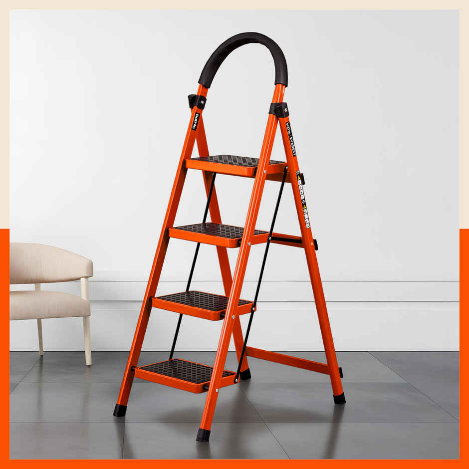 Bathla Everest 4 Step Steel Ladder