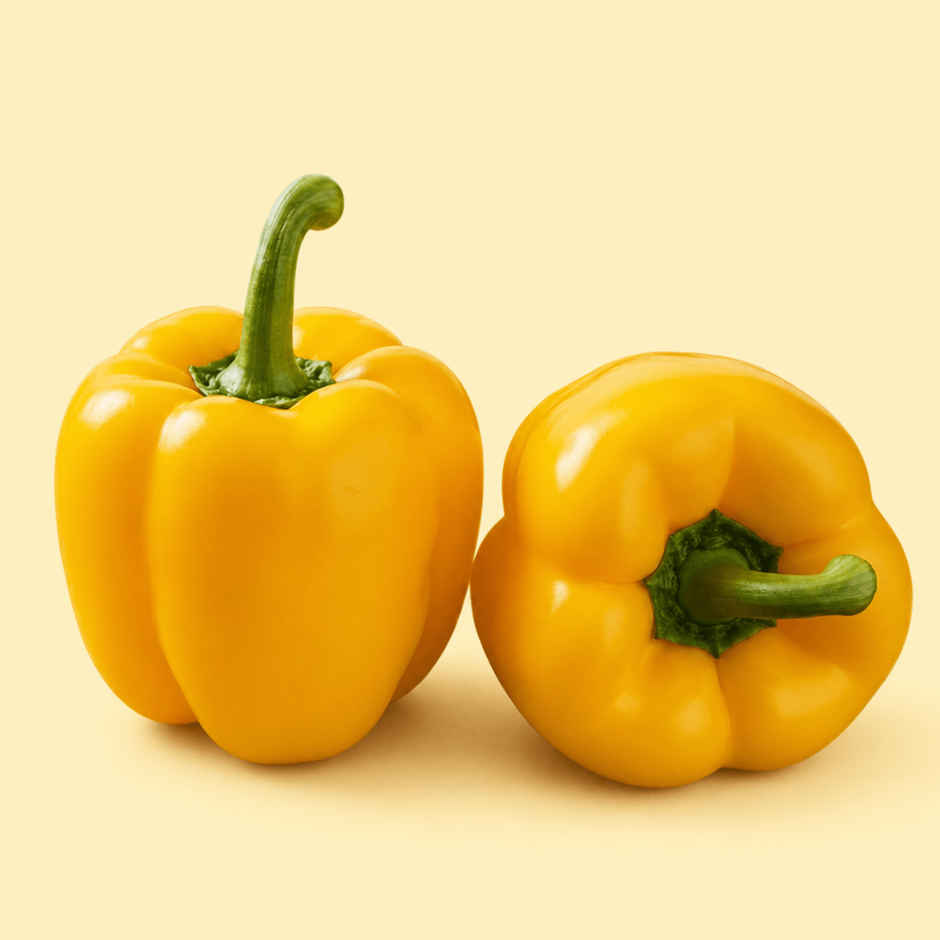 Organically Grown Capsicum Yellow