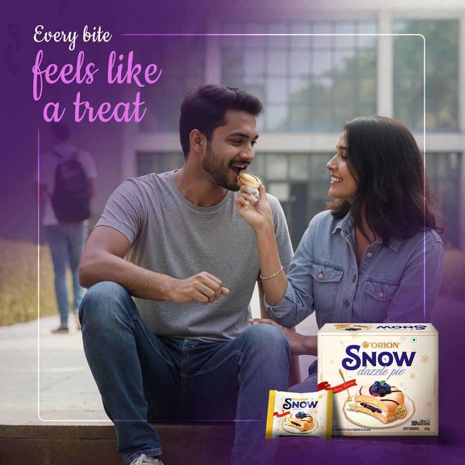 Orion Blueberry Snow Dazzle Pie | Soft & Fruity