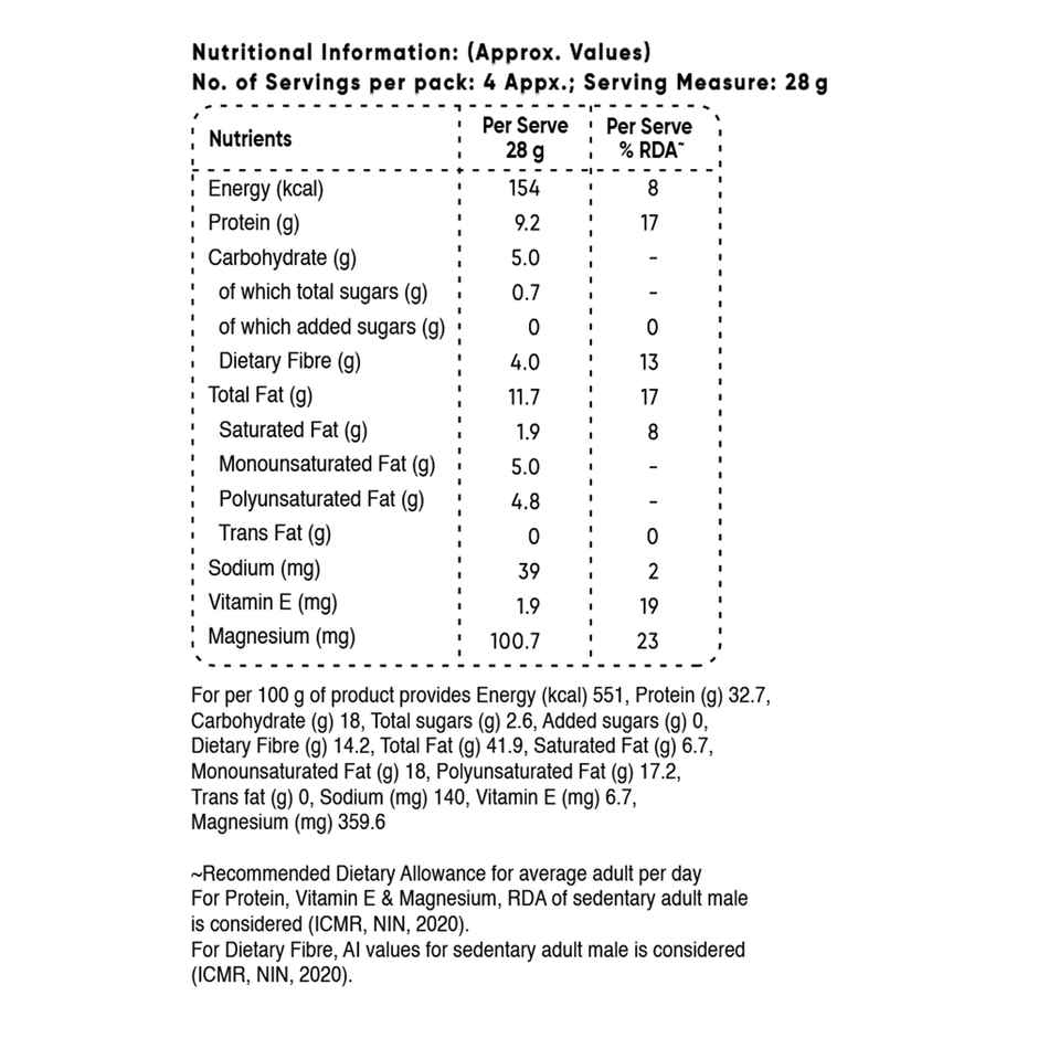 True Elements 9 in 1 Super seeds & Nut Mix - For Weight Loss, Healthy Snack
