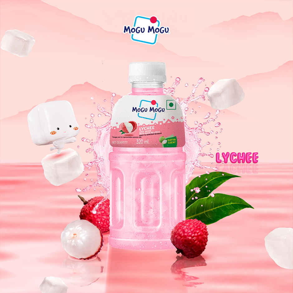 Blueberry Imported(120gms) & Mogu Mogu Lychee Juice Drink(300ml) Combo
