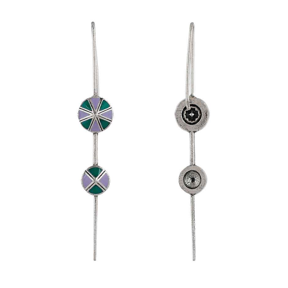 Voylla Zulu Absame Bar Ear Cuff Earrings