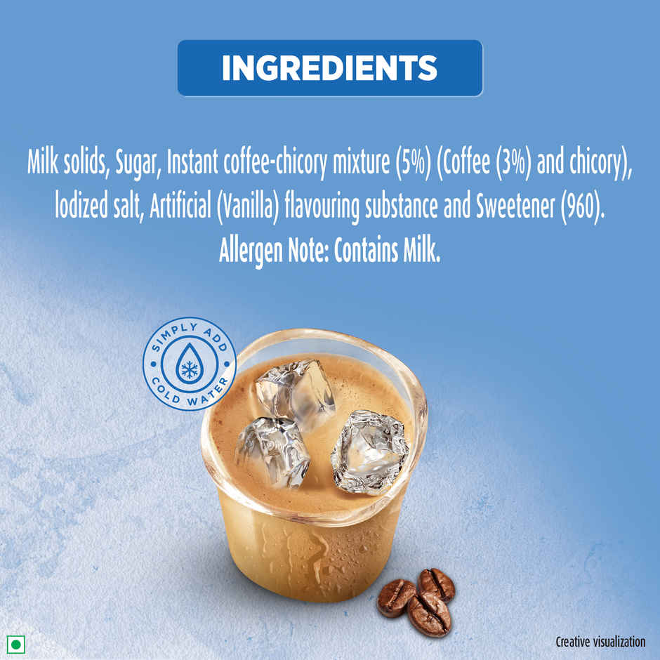 NESCAFE All In 1 Frappe, Instant Cold Coffee Premix Powder