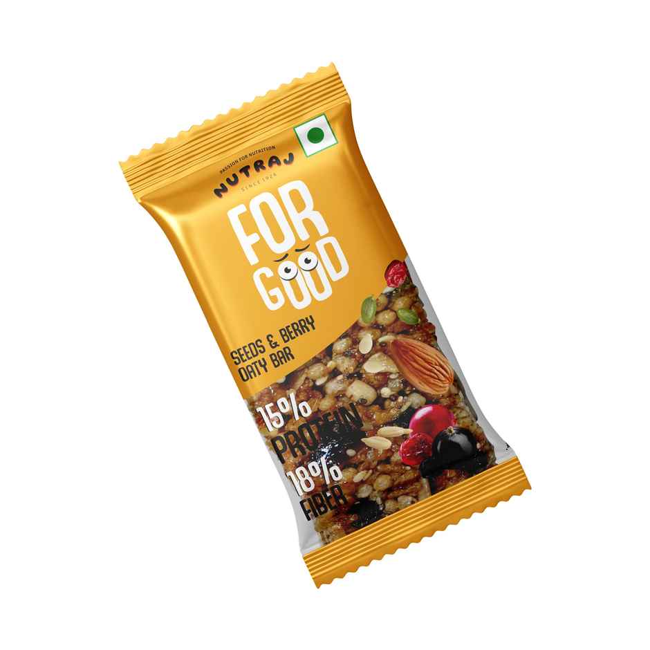 Nutraj For Good Seeds & Berry Oaty Bar