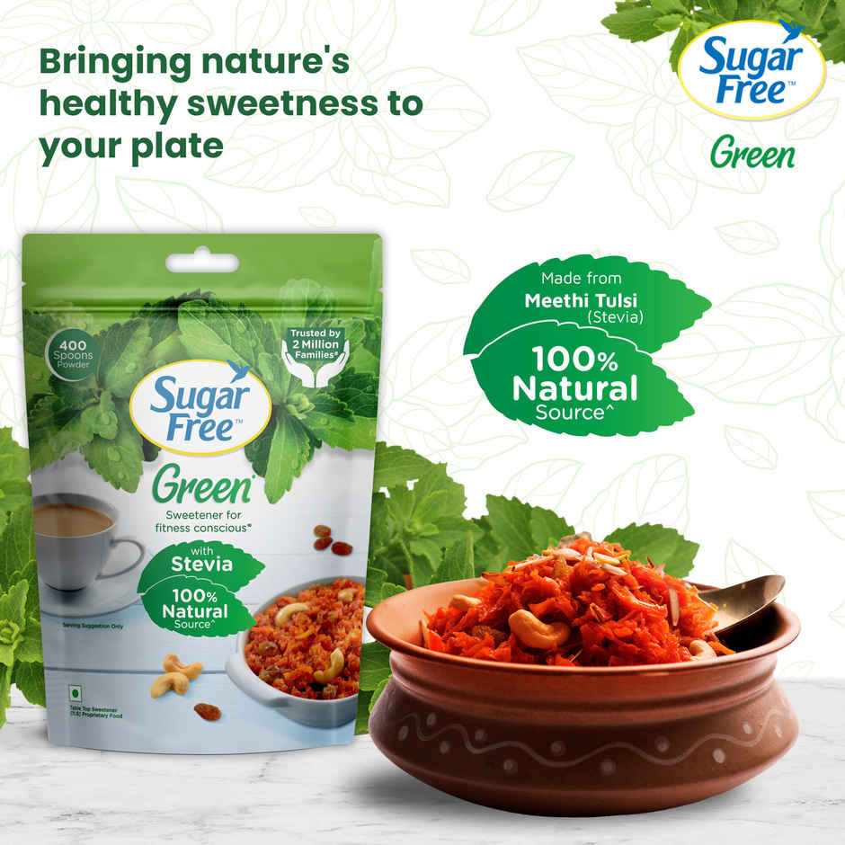 Sugarfree Green 100% Natural Made From Stevia Pouch