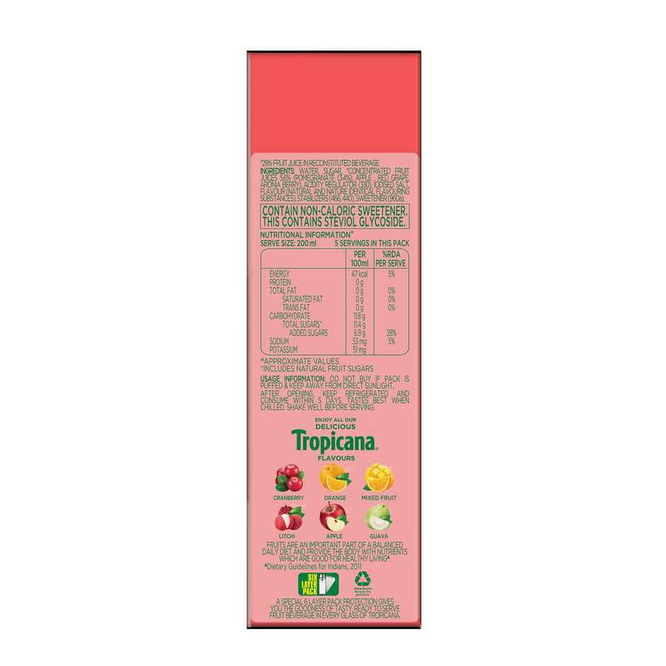Tropicana Delight Pomegranate Fruit Juice