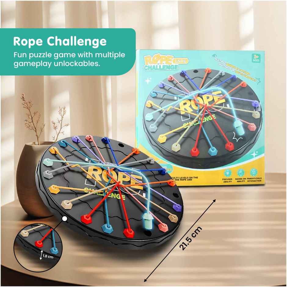 Kidology Rope Untangling Puzzle Game for Kids & Adults