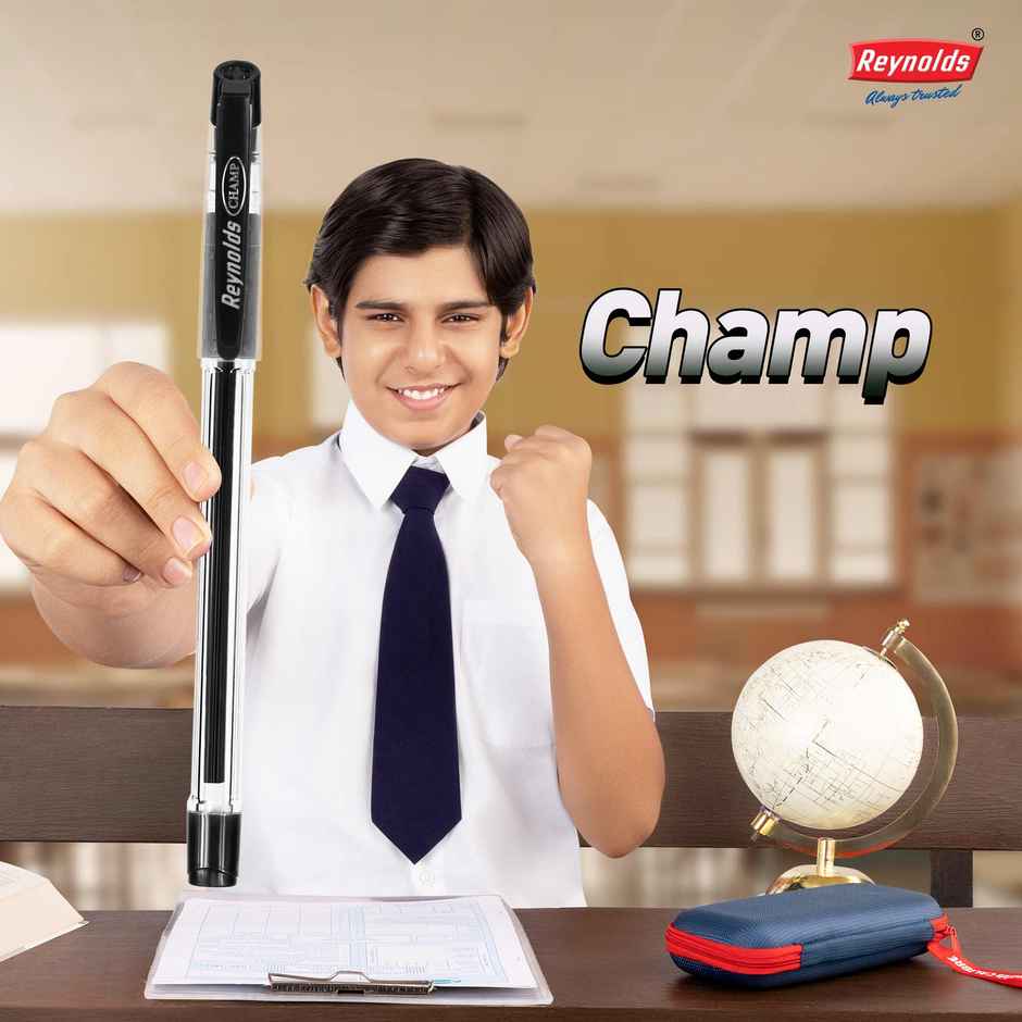 Reynolds Champ Ball Pen Set 5ct Black