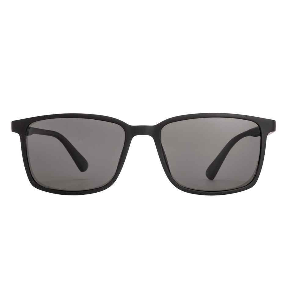 Vincent Chase Unisex Polarized & UV protected Sunglasses| Large | Black & Green - 140 mm