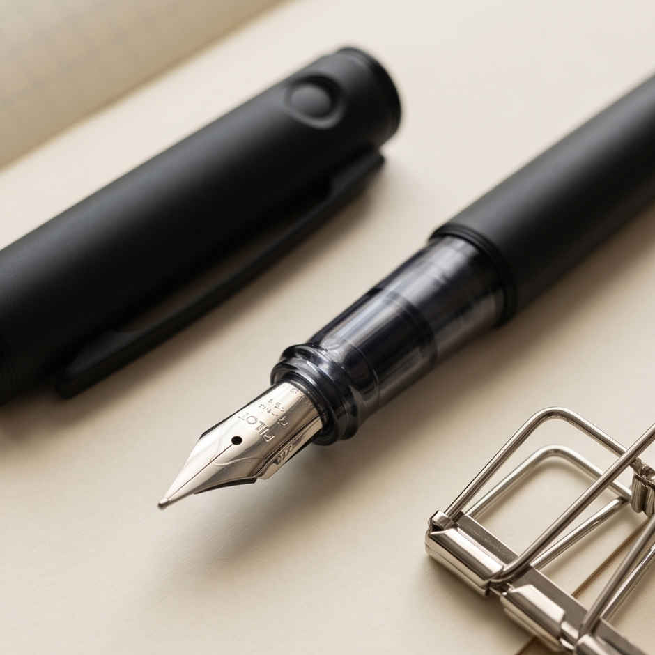 Pilot Lightive Fine Tip Fountain Pen - Black