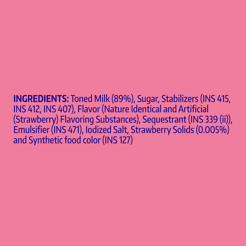 Cavin's Strawberry Milkshake