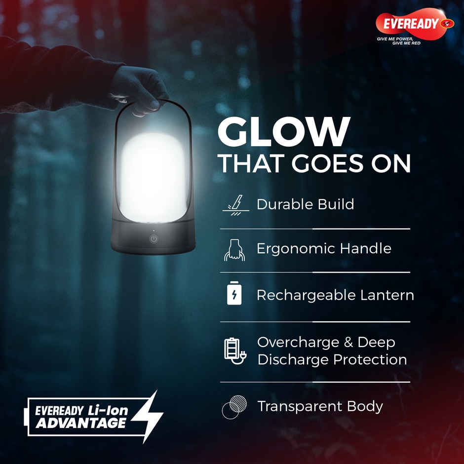 Eveready Vistalite HL83, 30W Emergency Rechargeable Lantern, 360 degree Illumination