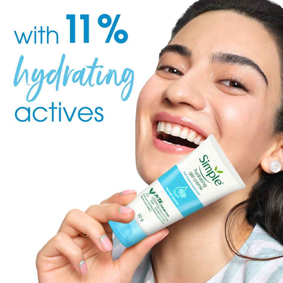 Simple Water Boost Hydrating Gel Creme 100 Hr Hydration
