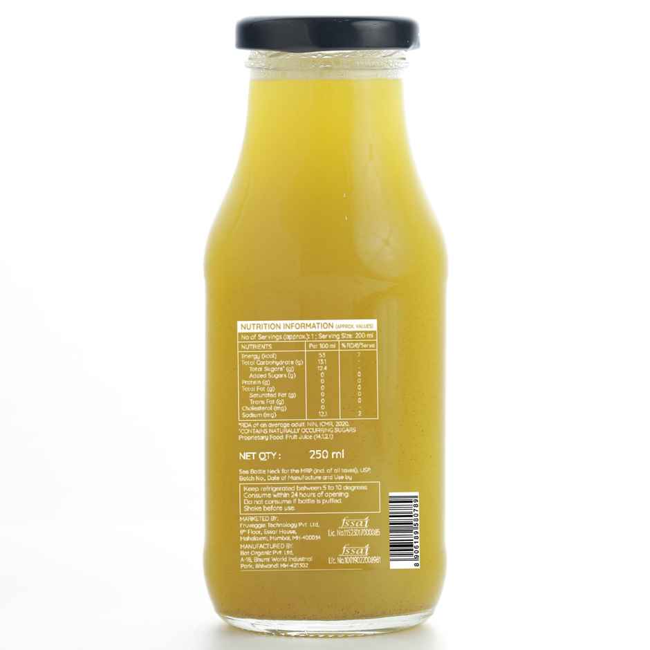 Pluckk Cold Pressed Extracted Aam Panna Juice | No Preservatives | No Added Sugar