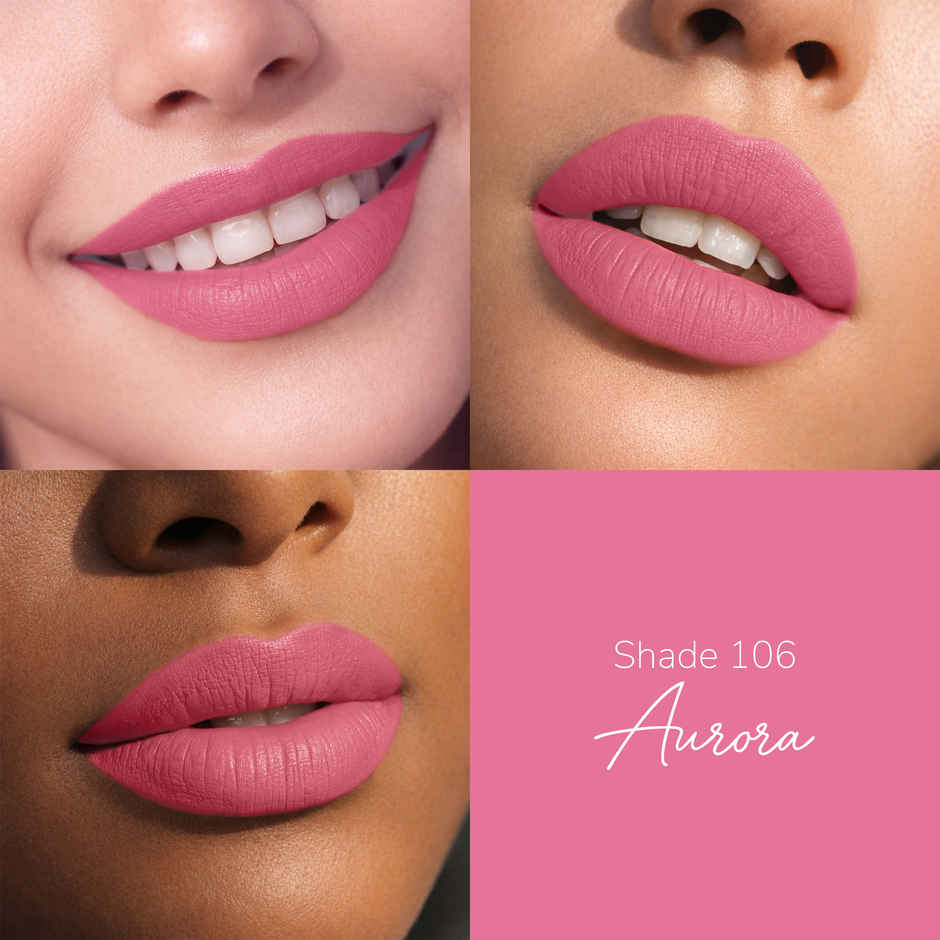 Mila Beaute Pout It Out Lip Crayon Matte Finish Highly Pigmented | 106 Aurora