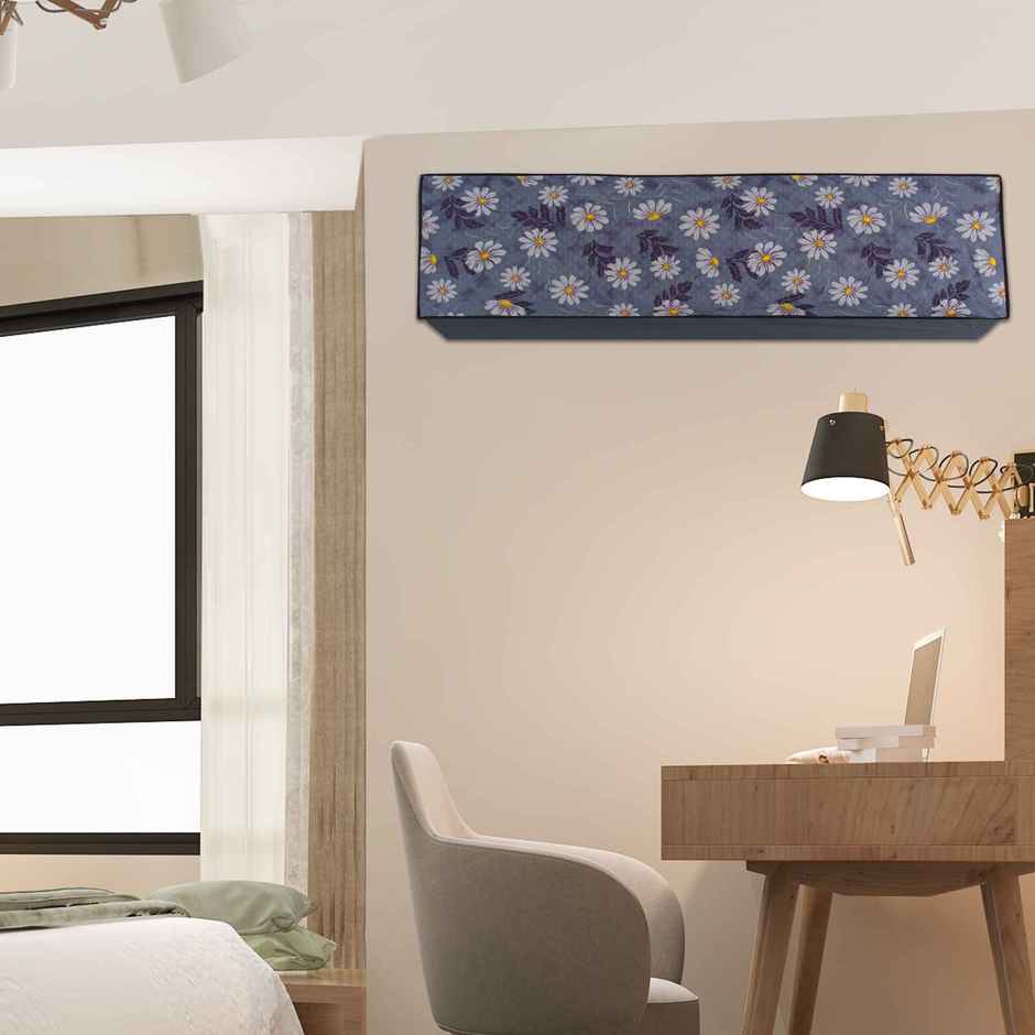 Dream Care Waterproof Printed AC Cover for Split AC 1.5 Ton Indoor Unit | All Weather Cover