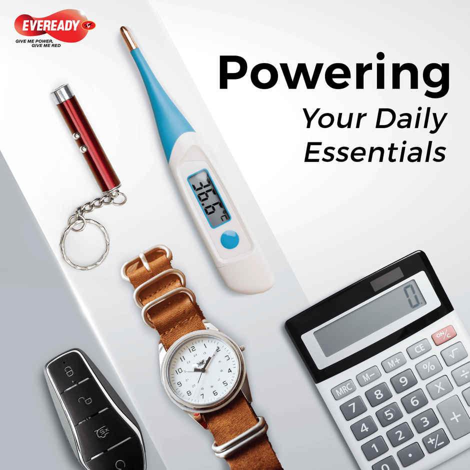 Eveready 1.5V Ultima Lithium Coin Battery |Lr44| Pack of 10