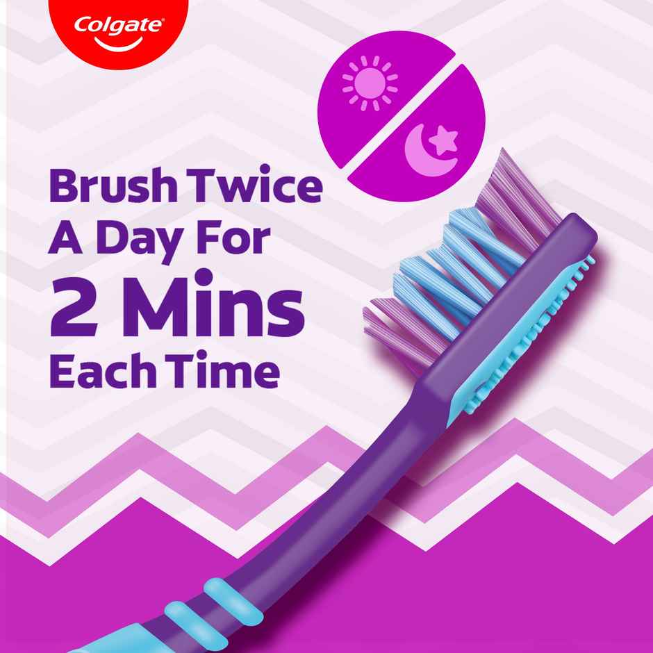 Colgate ZigZag Medium Bristle Toothbrush