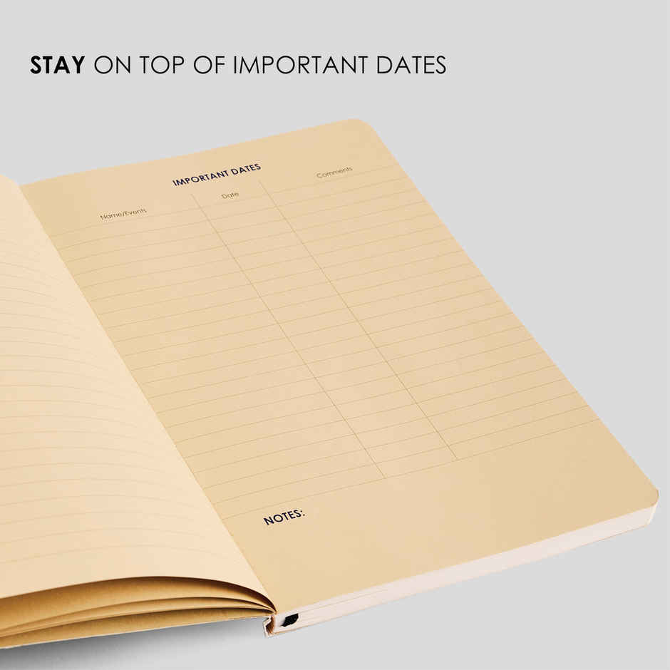 myPAPERCLIP 12 Week Journal, Productivity | Black