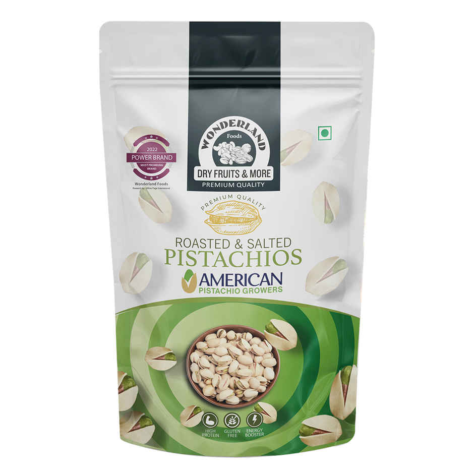 Wonderland Foods Roasted & Salted Pistachios
