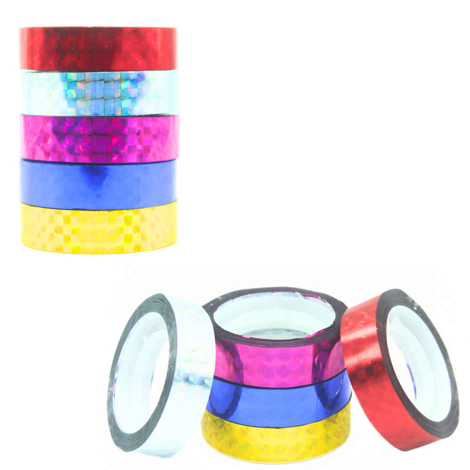 Cello Tape - Biaxially Oriented Polypropylene Glitter Tape | Assorted