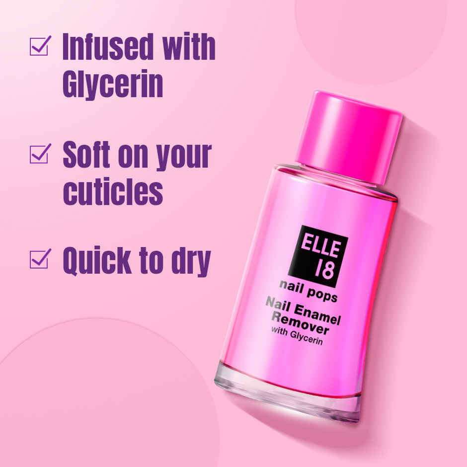 Elle 18 Nail Enamel Remover