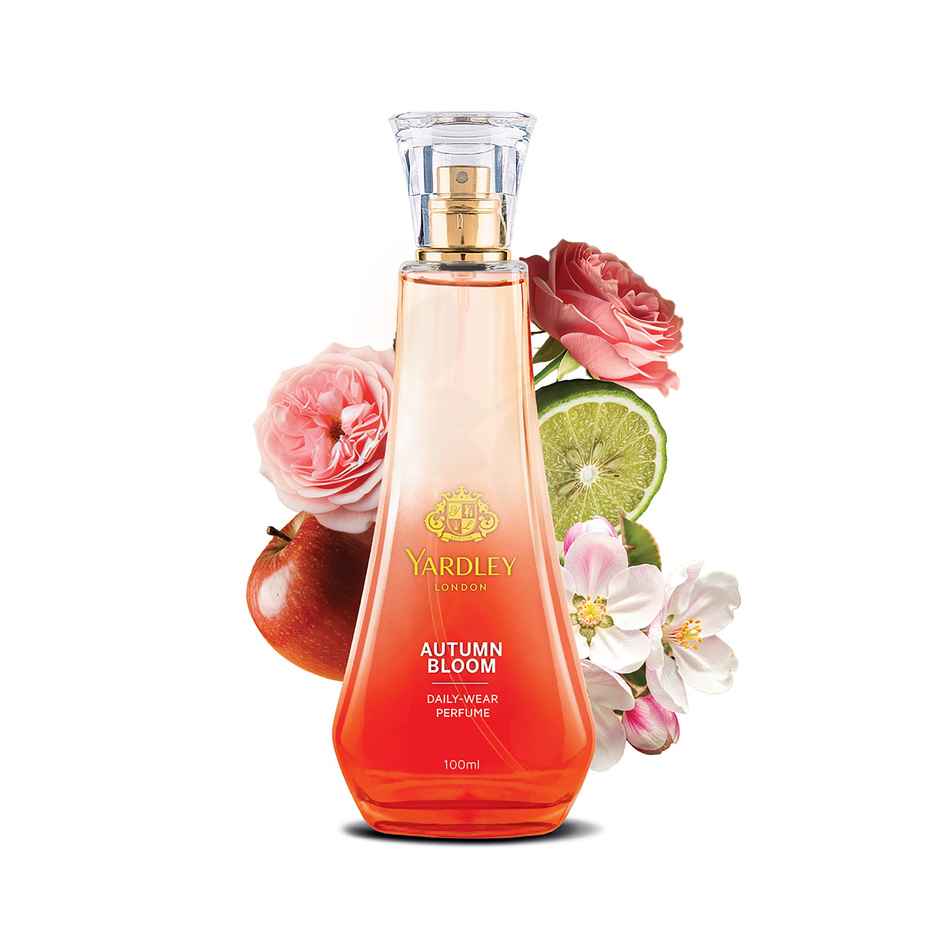 Yardley London Autumn Bloom Daily Wear Perfume | Plumeria And Orange Peony Perfume For Women