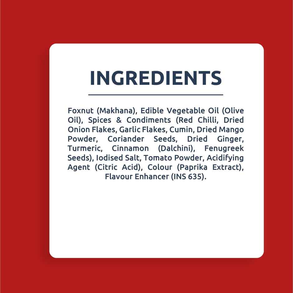 Farmley Tangy Tomato Makhana Roasted In Olive Oil