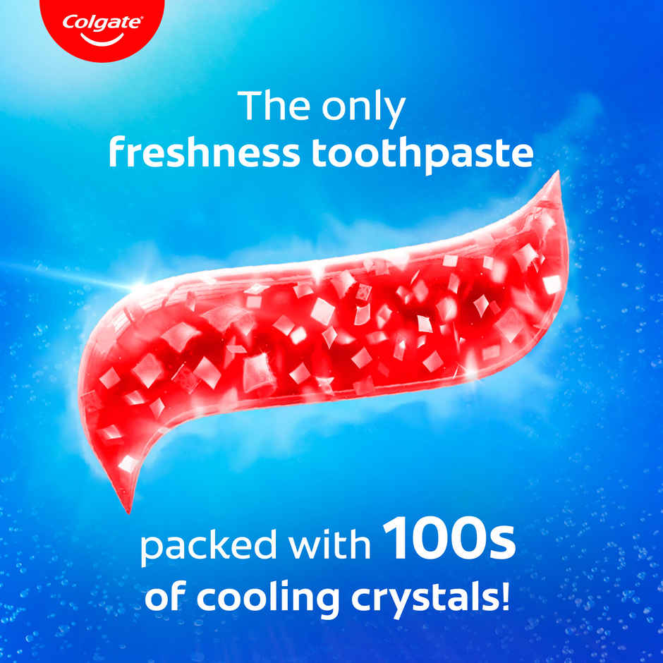 Colgate MaxFresh Toothpaste, Red Gel Paste with Menthol for Super Fresh Breath (Spicy Fresh) Combo