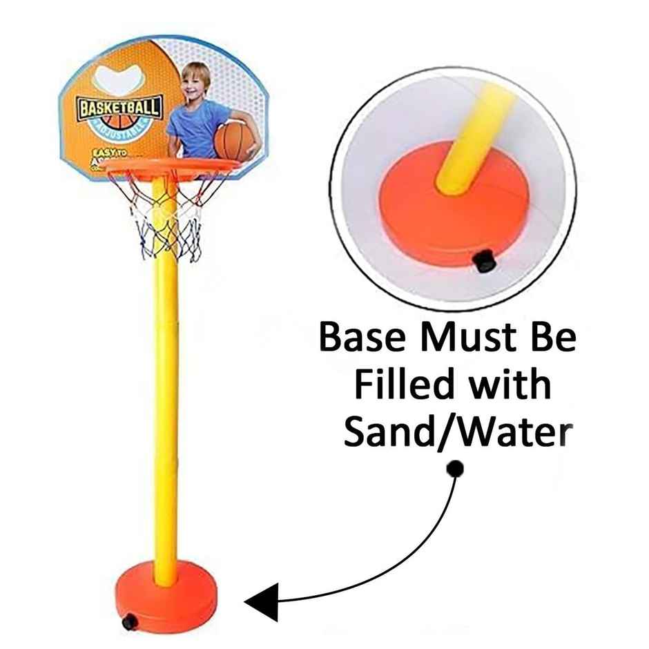 ToyBharat Basketball Adjustable | Assorted