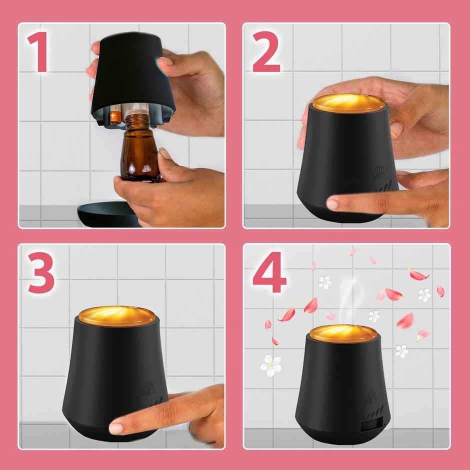 Air Wick Essential Mist Automatic Fragrance Mist Diffuser Refill, Peony & Jasmine Blossom