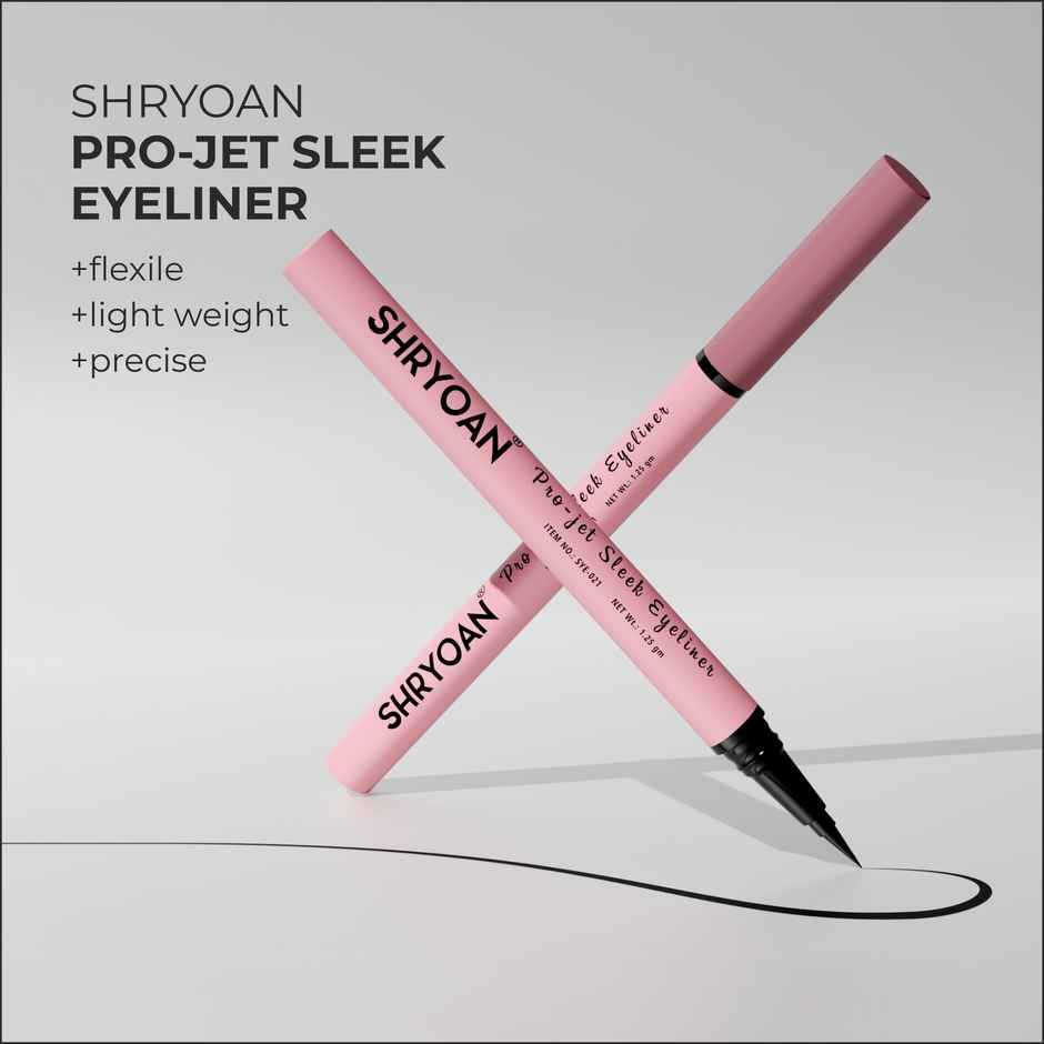 Shryoan Pro-Jet Sleek Black Eyeliner
