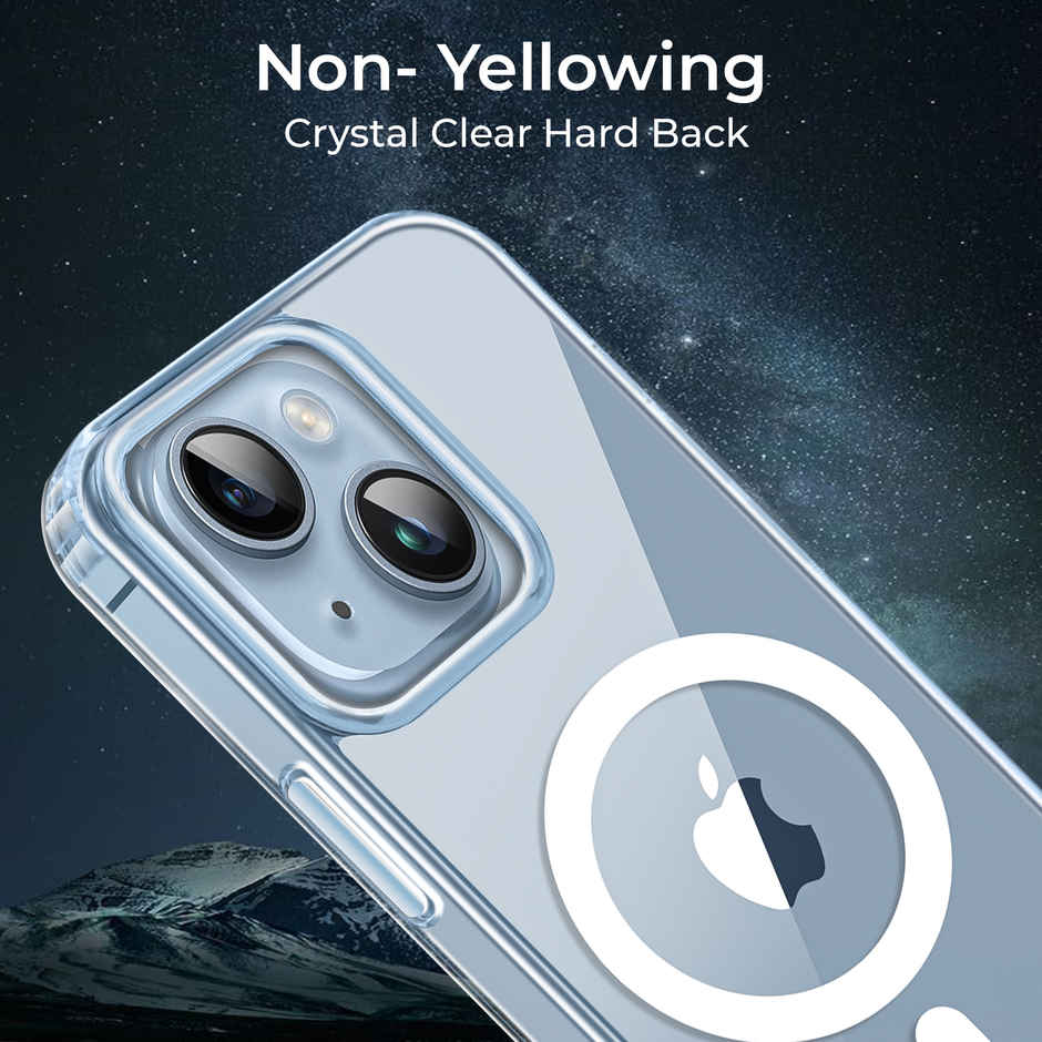 Artistque Case for Iphone 14 Plus Back Cover - Transparent Clear Magsafe
