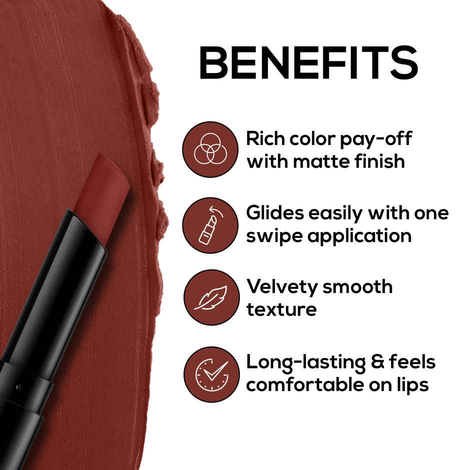 RENEE Very Matte Lipstick 03 Toffee Touch