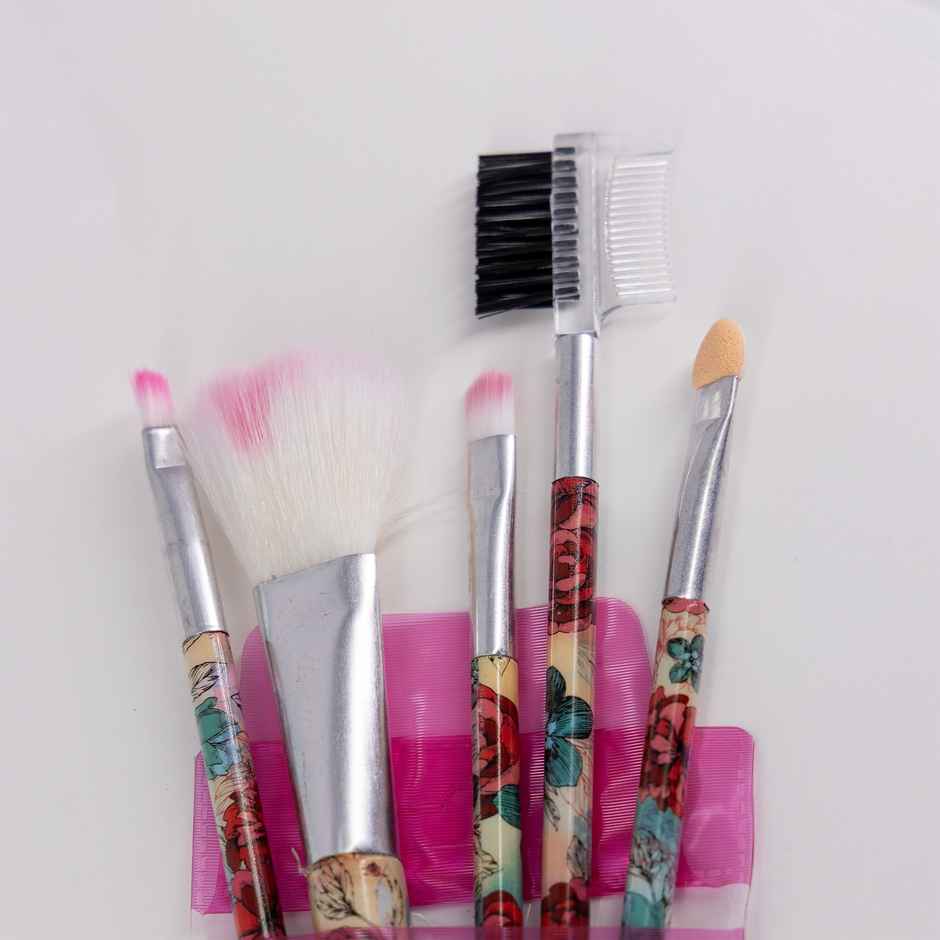 Make Up Brush 5 pc Set in Pouch