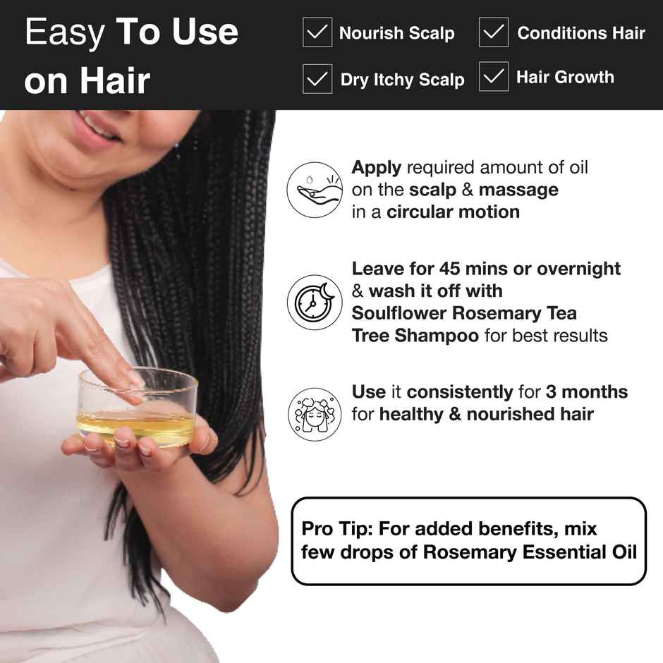 Soulflower Cold Pressed Olive Oil