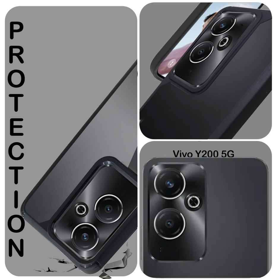 Artistque Case for Mi Redmi 13 5g | Poco M6 Plus 5g TPU Back Cover - Transparent Shockproof