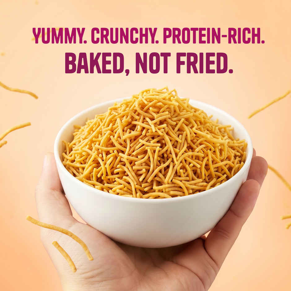 Protein Chef Sprouted Flour Bhujia | No Palm Oil