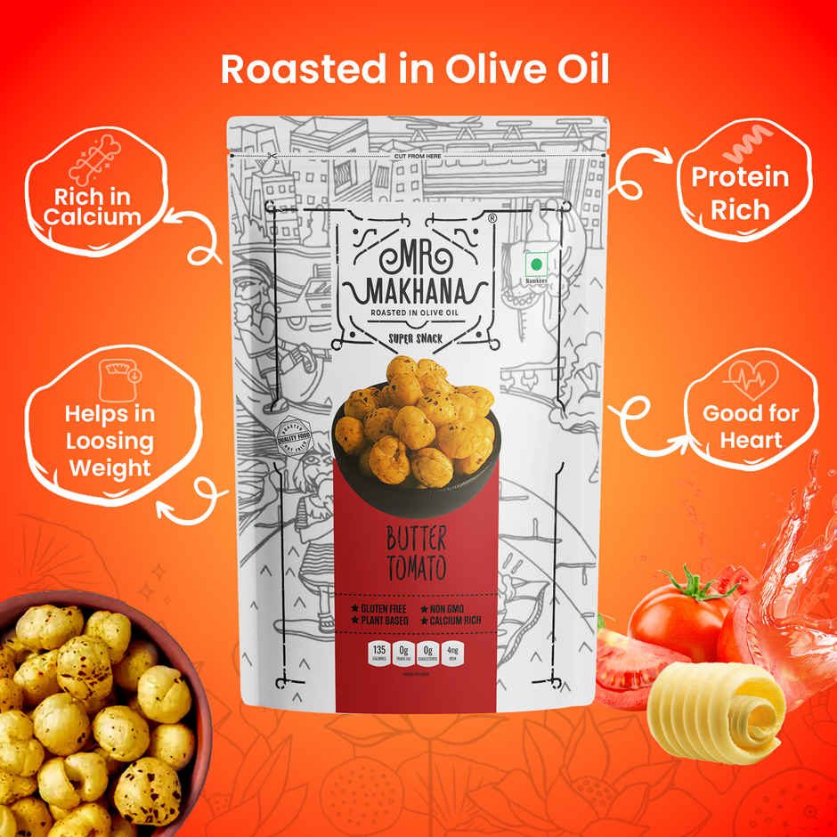 Mr Makhana Butter Tomato