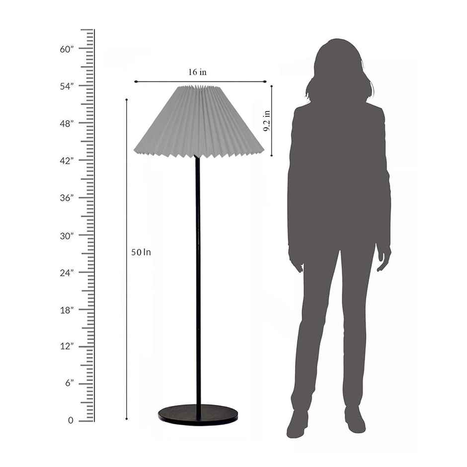 Homesake Modern Floor Lamp | Mid-Century Pole Lamp Light for Living Room | Bedroom Room Office
