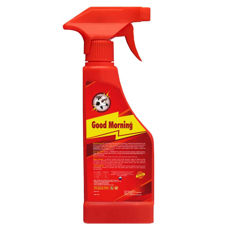 Good Morning All Insect Killer Spray - 400ml | Pack of 3