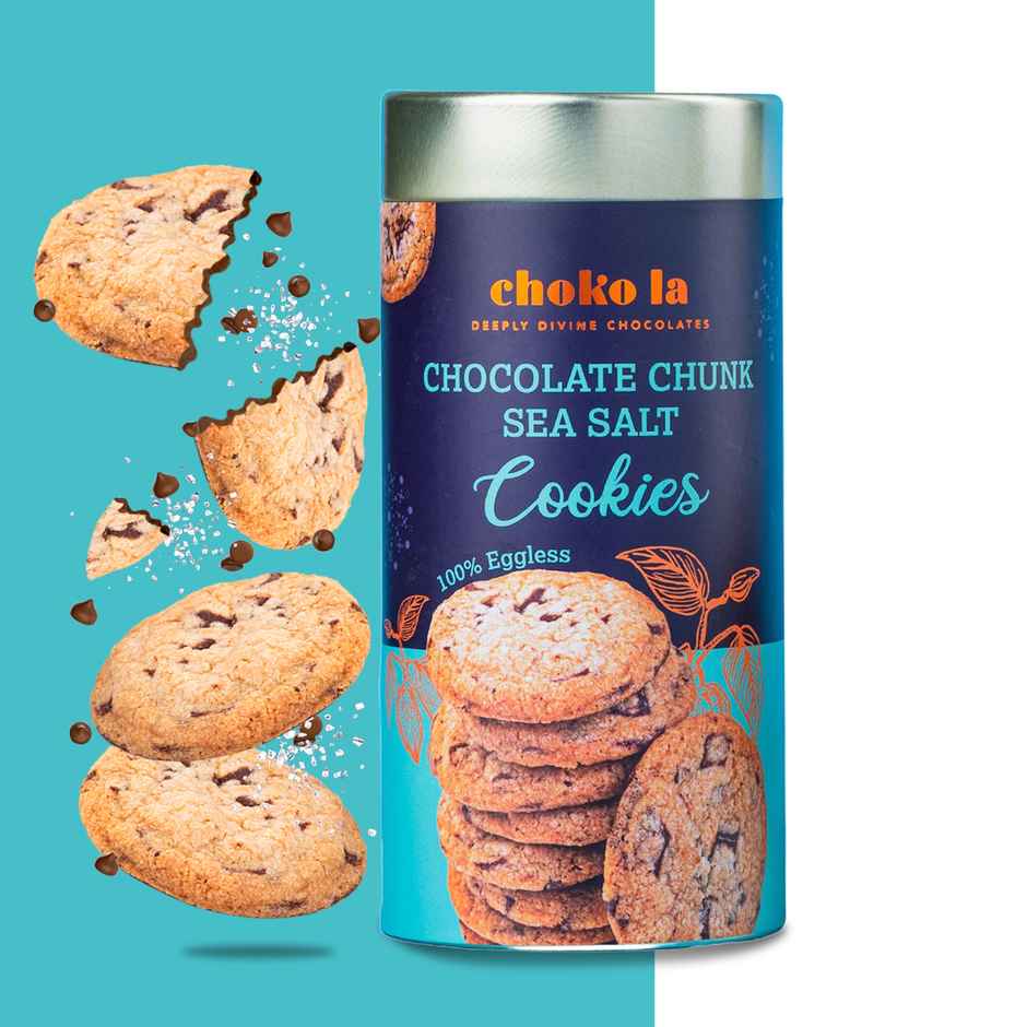 Chokola Chocolate Chunk Sea Salt Cookies