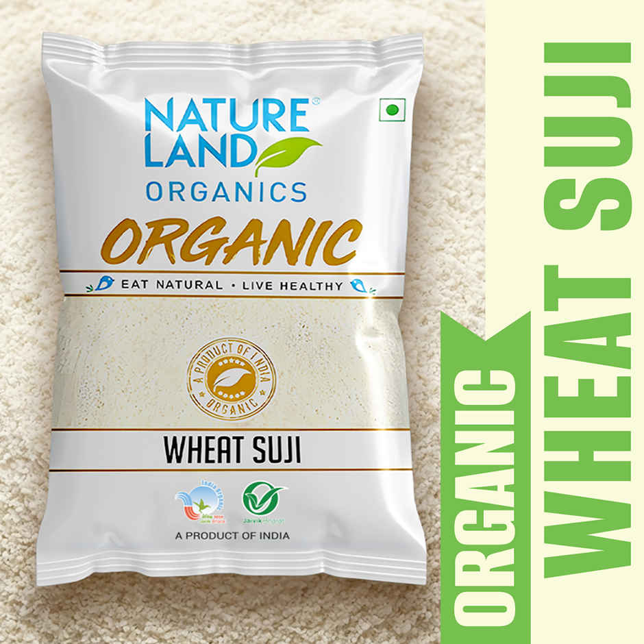 Natureland Organics Wheat Suji