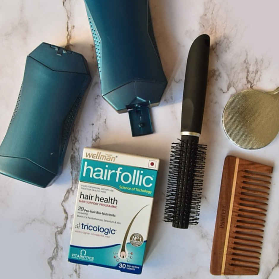 Wellman Nutraceutical Hairfollic Tablets With Biotin That Support Healthy Hair