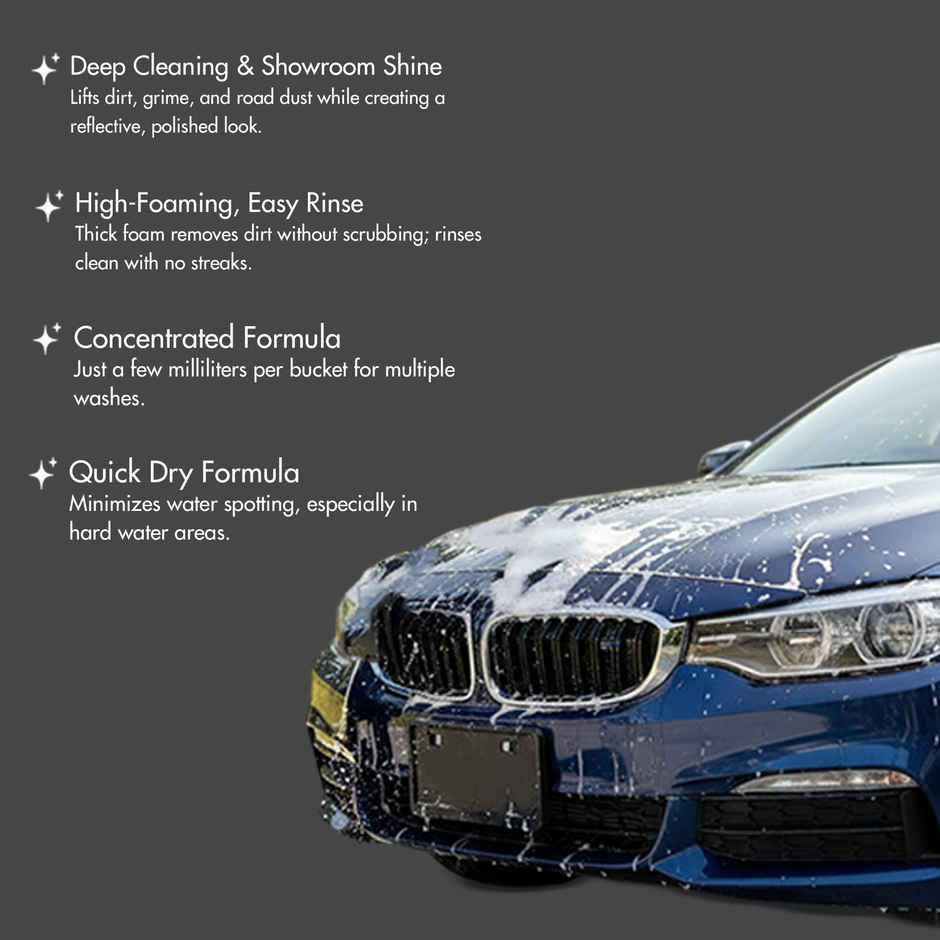Nippon Paint Wax N Shine Car Shampoo | Long-Lasting Wax Protection & Glossy Shine