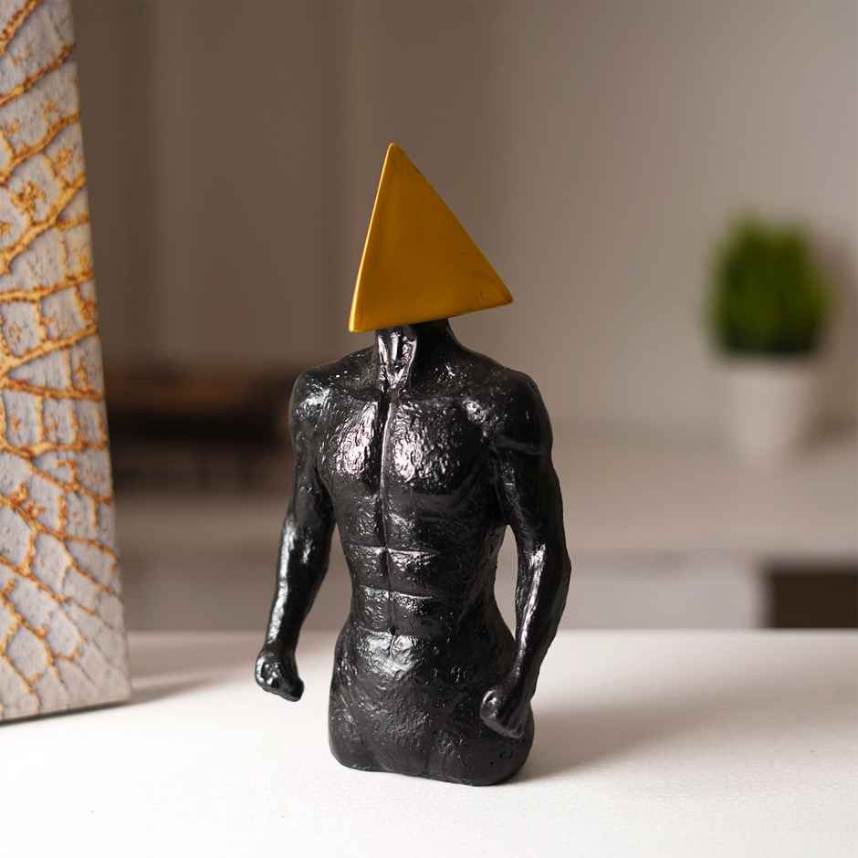 The Artment Geometric Marvel MuscleCraft Accent Showpiece for Home Décor